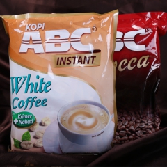 进口冲调食品摩卡咖啡810g+ABC白咖啡400g三合一速溶...