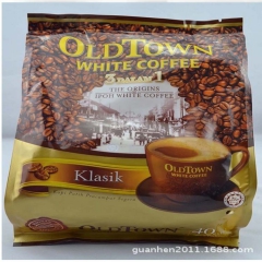 马来西亚怡保旧街场 经典原味速溶白咖啡三合一600g 15小...