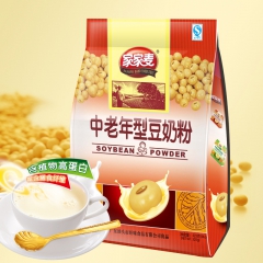 厂家直销 家家麦豆奶粉中老年型五谷健康早餐 冲饮即食 一件代...