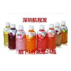 泰国MoguMogu摩咕磨谷椰果果汁8款口味 24瓶*320...