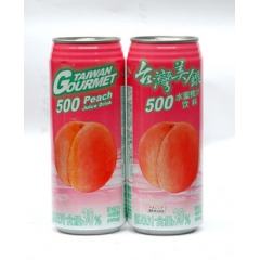 台湾进口 美馔水蜜桃汁/金桔柠檬/百香果果汁500ml*24...