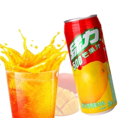 台湾进口食品饮料 绿力饮料  芒果汁480ml 1*24瓶 ...