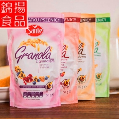 欧洲进口波兰sante三特果干干吃燕麦片50g 多味可选 即...