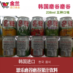 【金兰进口】芦荟草莓果汁饮料 韩国恩乐磨谷磨谷果汁饮料238...