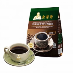 马来西亚进口咖啡 金爸爸曼特宁黑咖啡10g*12香浓咖啡