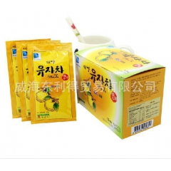 韩国原装 进口食品  韩国柚子茶 大洋蜂蜜柚子茶 15包一盒