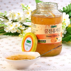 韩国进口柚子茶 国际蜂蜜柚子茶1kg一箱起批