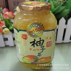 港式茶餐厅 韩国进口柚子茶 三盈蜂蜜柚子茶 三盈柚子蜜115...