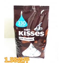 美国HERSHEY‘S Kisses好时银色水滴牛奶巧克力糖...