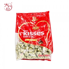 kisses好时水滴巧克力整箱12斤婚庆喜糖糖果批发牛奶榛仁...