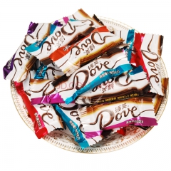 特价批发德芙丝滑牛奶巧克力 散装500g 假一罚百