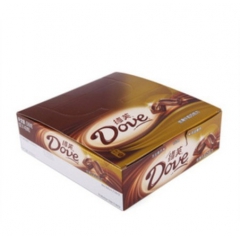 批发零售 德芙牛奶巧克力 43克排块整箱装