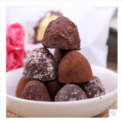 曼妃松露巧克力黑森林/卡布奇诺/焦糖太妃味（代可可脂）5斤/...