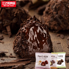菲奥娜的秘密松露巧克力 可可脂松露黑巧克力 多口味批发5斤/...