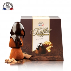 法国原装进口 德菲丝松露巧克力 丝滑自然型系列1000g 正...