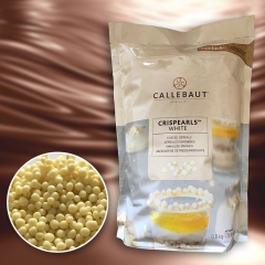 比利时进口嘉利宝Callebaut白巧克力爆谷米 脆脆珠 烘...