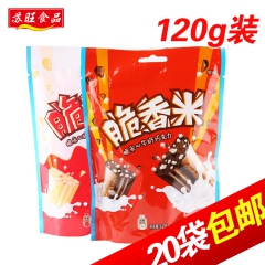 脆香米德芙脆米心奶香白牛奶巧克力120g分享装休闲零食满满包...