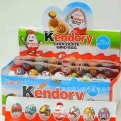 批发瑞士进口KENDORY京剧脸谱七巧蛋健达白巧克力蛋20克...