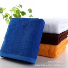 高阳毛巾厂直销 宾馆酒店美容纯棉浴巾火疗巾铺床1*2米环保不...