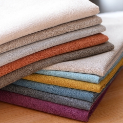 新款沙发布料纯色仿羊绒面料加厚绒布抱枕靠垫椅套车套沙发套面料