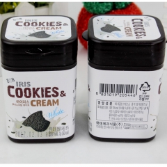 韩国进口巧克力 海太白+黑巧克力 72g/桶 休闲零食批发淘...