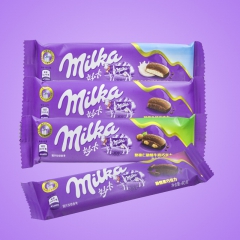 亿滋milka妙卡 融情黑巧克力40g/包 节日礼物休闲零食...