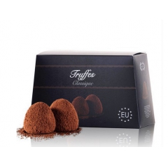 2015新款法国进口黑巧克力 漫滋松露形代可可脂巧克力500...