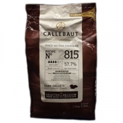 比利时进口 CALLEBAUT嘉利宝57.7% 黑巧克力粒 ...