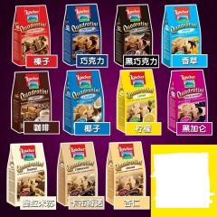 进口零食品 Loacker 意大利莱家威化饼110g*12袋...