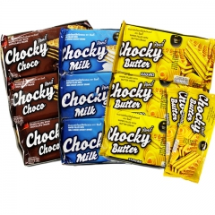 泰国进口休闲食品巧客佐克力黄油奶油巧克力威化饼干进口零食批发