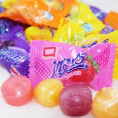 结婚喜糖 雅客糖果浓点夹心水果糖 硬糖 500g混合味 婚庆...