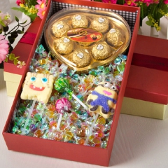 一件代发圣诞节送女朋友礼物 巧克力 巧克力糖果 千纸鹤糖果礼...