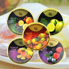 德国进口嘉云斯什锦果味 嘉云糖200g*9个/盒  整箱54...