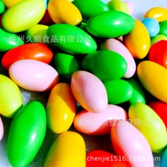 七彩小生 橄榄巧克力豆 5斤一包 散装称重 五彩巧克力豆 全...