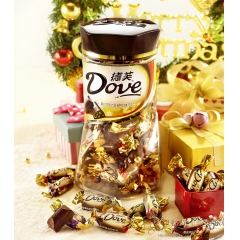 德芙星彩486g果仁巧克力多种口味桶装零食糖果送女友礼物