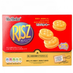 进口零食代理批发 香港夹心饼干纸盒装200g 休闲食品一件代...
