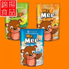 泰国原装进口VFOODS小熊图案水果注心饼干25g   特价...