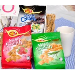 Win2威威脆果 80g巧克力味饼干批发 10袋/包 马来西...