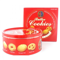 批发  丹麦美罐牛油曲奇  454克*12盒