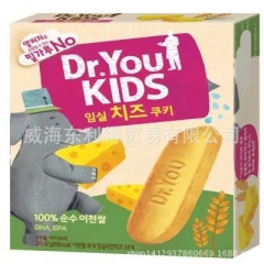 韩国进口饼干 好丽友Dr.You有机奶酪曲奇62g 芝士味 ...