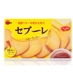 日本布尔本百邦芝士黄油曲奇饼干134g16枚