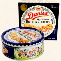 丹麦皇冠牛油曲奇 原装进口饼干 罐装 368G/盒