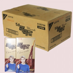 韩国exo代言进口零食品 LOTTE乐天派派乐曲奇巧克力味饼...