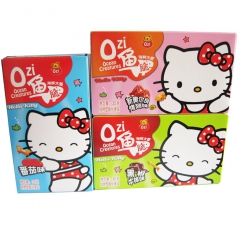 澳崎OZI hello kitty饼干 好多鱼休闲零食儿童饼...
