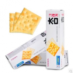 韩国食品批发 可拉奥太口苏打咸饼干 56g*24