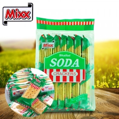 进口饼干零食 mixx苏打饼干350g 香葱梳打饼干 休闲零...