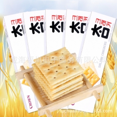 韩国食品CROWN皇冠可拉奥饼干太口原味苏打咸饼干56g