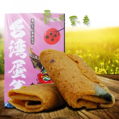 台湾休闲零食 恋尚宝岛台湾蛋卷香葱味112g*24盒进口食品...
