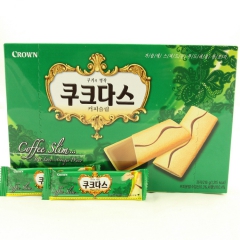 韩国进口零食食品批发 货源 可拉奥咖啡蛋卷大盒288g/盒