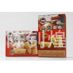 批发 台湾海龙王蛋卷 芝麻味    108克*24盒